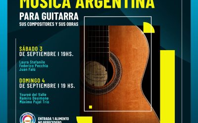 Máximo Pujol y Juan Falú cerrarán el prestigioso Festival de Música Argentina para Guitarra en Escobar
