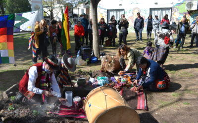 EMPO hizo la tradicional ceremonia de la Pachamama en el Gorky Grana