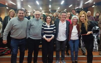 Maximiliano Guerra y Santiago Kovadloff inauguraron la Cátedra Itinerante sobre Cultura y Democracia en la Universidad de Morón, con la participación de la docente de la Casa y concejal Analía Zappulla.