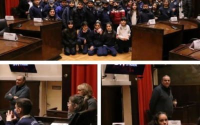 Alumnos el colegio Félix Burgos de Morón Sur visitaron el HCD de Morón