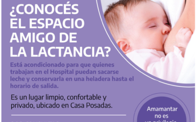 Destinado a quienes trabajan en el Hospital  Espacio de la Lactancia en el Hospital Posadas