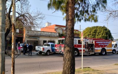 Incendio en Castelar en la tarde de hoy