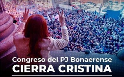 El sábado Cristina será la única oradora en Merlo