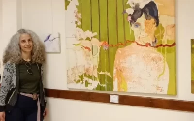 Mónica Giuffrida: » De esta muestra rescato el reencuentro con artistas y amigos y que fue una linda oportunidad para que conozcan todas mis obras…»