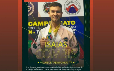 El taekwondista y Moronense Isaias Combis representará a la Argentina y necesita el apoyo de toda la comunidad Isaías Combi: «Es muy importante para mi representar a mi País y a Morón…»