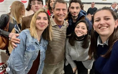 Andres Malamud visito a la juventud Radical de Moron