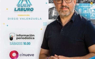 Diego Valenzuela, comienza un nuevo ciclo televisivo llamado “Buen Laburo»