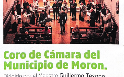 Concierto del Coro de Cámara del municipio de Morón: Nuevo Concierto en el HCD de Morón