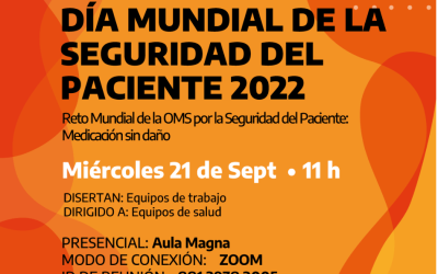 17 de septiembre: Día Mundial de la Seguridad del Paciente