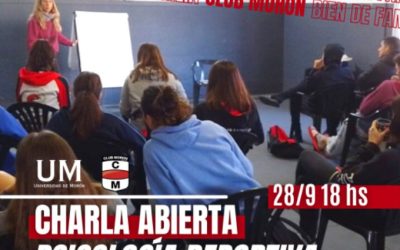 Charla sobre «Psicología Deportiva» en el Club Morón