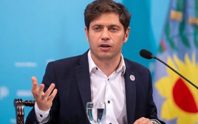 El gobernador Axel Kicillof anunció el aumento salarial a los trabajadores de acuerdo a las paritarias 2022