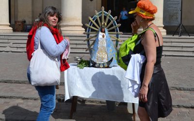 El paso de los peregrinos en imágenes durante la 48va Peregrinación Juvenil Luján