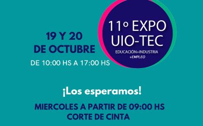 Nueva edición de la Expo UIO TEC en La Cantabrica de Morón   Lucas Ghi: » En la muestra vemos el desarrollo del que son capaces nuestros chicos y chicas de las escuelas técnicas…. Eso nos da la pauta del potencial enorme que tiene la Argentina…»