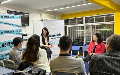 Margarita Cejas visito la Escuela de Formación de Líderes del Oeste, La Generación Bonaerense
