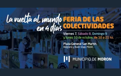 Feria de las Colectividades en la Plaza San Martín
