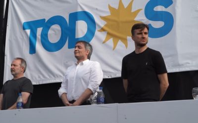 Máximo Kirchner: » Lo que les vengo a pedir a Morón, nada de miedo, todo coraje, nada de odio, todo amor. A organizarse, a militar..Otra Argentina es posible!»