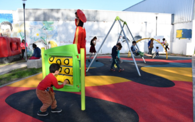 Lucas Ghi: » Este lugar será escenario de la diversión, del juego, de la familia, y con esta connotación en materia de Derechos Humanos que es importante resaltar.»