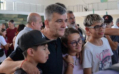 Juanchi Zabaleta:“La educación es una prioridad, y es muy importante en esta etapa de la Argentina que haya presencia en cada lugar, trabajando en políticas públicas”.