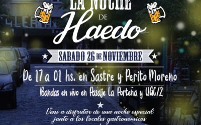 LA CÁMARA DE COMERCIO, INDUSTRIA Y SERVICIOS DE HAEDO ORGANIZO LA INCREÍBLE » NOCHE DE HAEDO » PARA ESTE SABADO