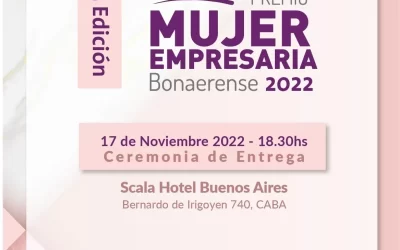 Mujeres de la Cámara de Comercio de Haedo todas FINALISTAS del Certamen de MEFEBA «Premio Mujer Empresaria bonaerense 2022»
