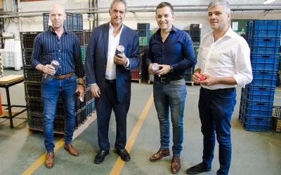 Zabaleta y Scioli en apoyo a las PyMES de Hurlingham: visitaron TACSA