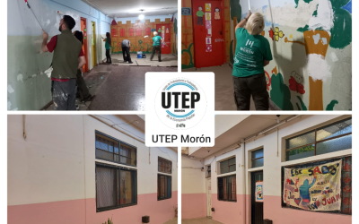 LAS CUADRILLAS DE LA UTEP MORÓN CONTINÚAN REFACCIONANDO LAS ESCUELAS DEL DISTRITO