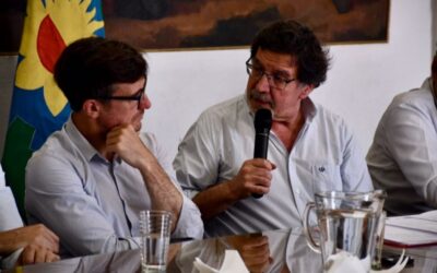 Ghi y Sileoni mantuvieron reuniones de trabajo con vistas al ciclo lectivo 2023