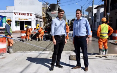 Ghi y Katopodis recorrieron obras de gran impacto en Morón