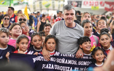 Juan Zabaleta: » El estado al lado de los pibes y pibas junto al deporte»