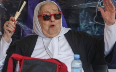 Fallece hace instantes en el Hospital de La Plata , Hebe de Bonafini