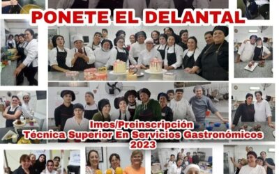 Comienza la inscripción en IMES , la tradicional Escuela Municipal de Gastronomia de Haedo
