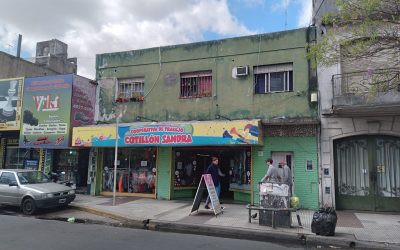 Halloween en las vidrieras de Morón