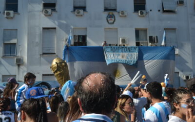 Fotogalería de los festejos mundialistas en Morón