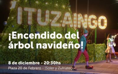 Encendido del Arbol Navideño en Ituzaingó