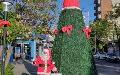 Castelar tiene su arbolito de navidad