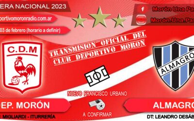 Morón vs Almagro, ya tiene fecha el arranque de la ilusión