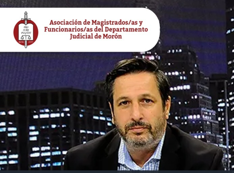 Asociación de Magistrados y Funcionarios del Departamento Judicial Morón:    MATÍAS RAPPAZZO: “NO PODEMOS PENSAR UNA JUSTICIA LEJOS DE LA GENTE Y UNA ASOCIACIÓN LEJOS DEL ASOCIADO”