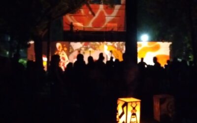 Diablada de Carnaval en el Paracone con cientos de vecinos .