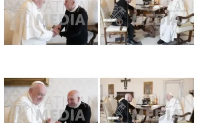 Nuestro Obispo Jorge Vázquez fue recibido en audiencia privada por el Santo Padre Francisco