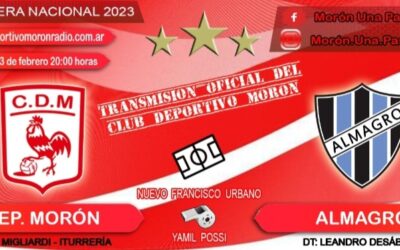 Deportivo Morón vs Almagro Vuelve el fútbol, vuelve El Gallo, volvemos a transmitir.