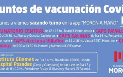 Nuevo esquema de postas de vacunación contra el Covid-19