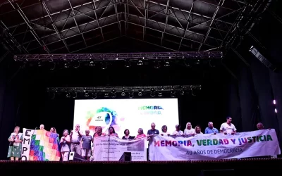 Más de 20 mil personas conmemoraron el Día Nacional de la Memoria por la Verdad y la Justicia en Morón
