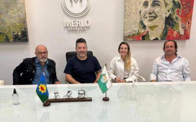 Gabriel Barquero se reunió con Gustavo Menendez y Gustavo Soos