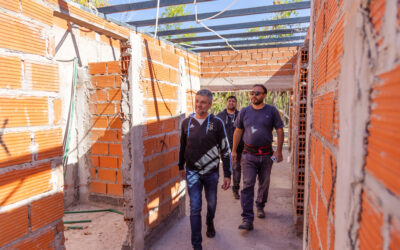 Hurlingham en marcha: Zabaleta supervisó seis importantes obras del distrito