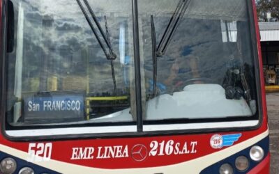 Nuevo hecho de inseguridad en el Barrio San Francisco sufrió esta madrugada un chofer de la 216