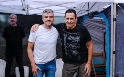 Miles de vecinos disfrutaron del documental de Divididos en Hurlingham