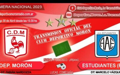 Deportivo Morón vs Estudiantes de Río Cuarto.