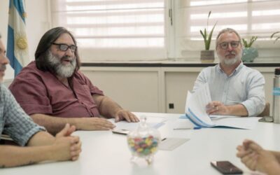 Sabbatella y Baradel firmaron un convenio para impulsar la educación ambiental en la Cuenca Matanza Riachuelo