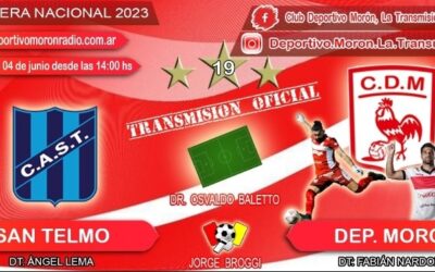 San Telmo vs Deportivo Morón A ganar para seguir escalando en la tabla