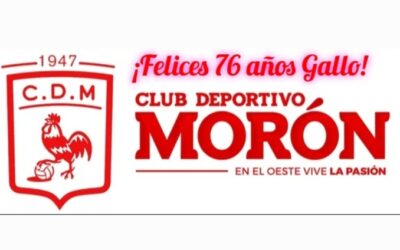 Deportivo Morón cumple 76 años .